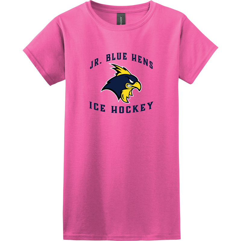 Delaware Jr. Blue Hens Softstyle Ladies' T-Shirt