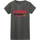 Seacoast Spartans (Ice Hockey) Softstyle Ladies' T-Shirt