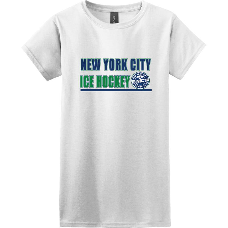 NYC Hockey Club Softstyle Ladies T-Shirt