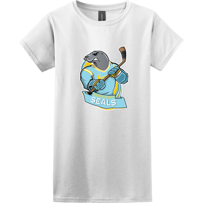 Atlantic City Seals Softstyle Ladies T-Shirt