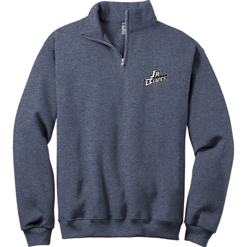 Junior Blades NuBlend 1/4-Zip Cadet Collar Sweatshirt