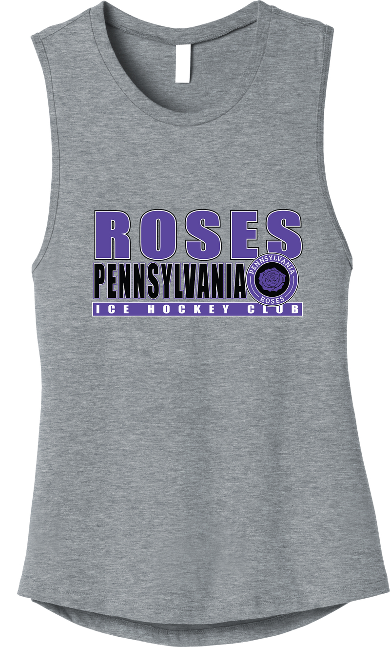 PA Roses Womens Jersey Muscle Tank