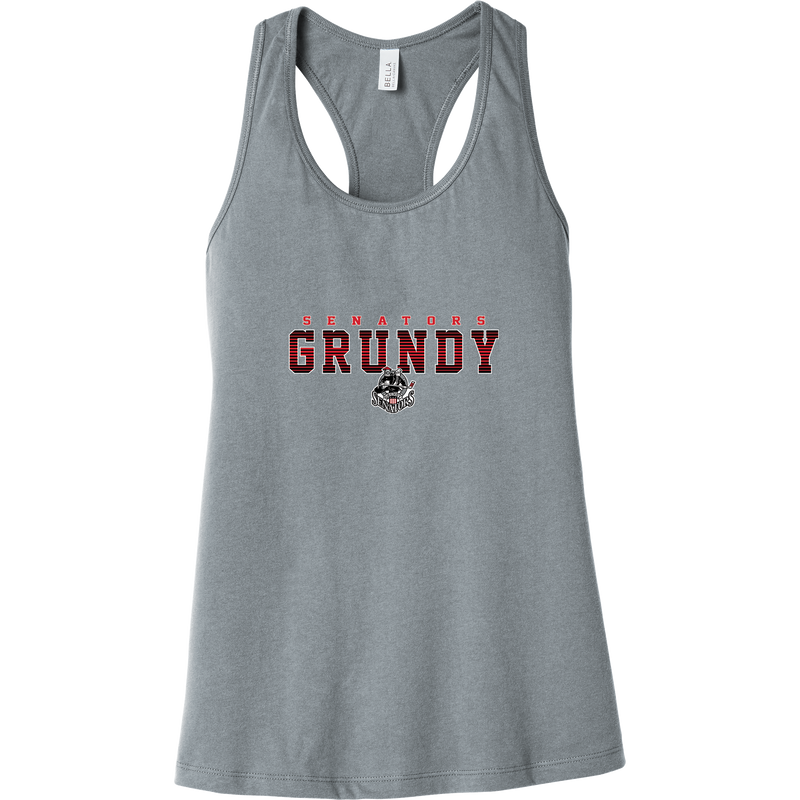 Grundy Senators Womens Jersey Racerback Tank