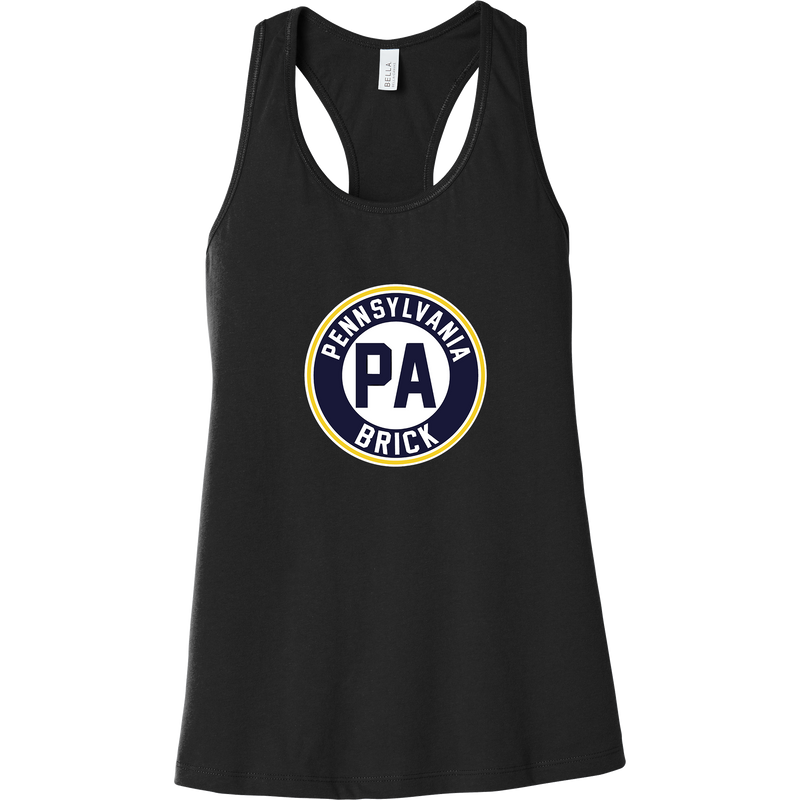 PA Brick Womens Jersey Racerback Tank