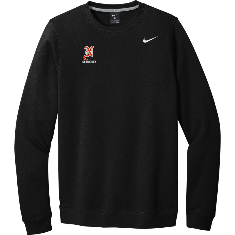 Midd North Hockey Nike Club Fleece Crew