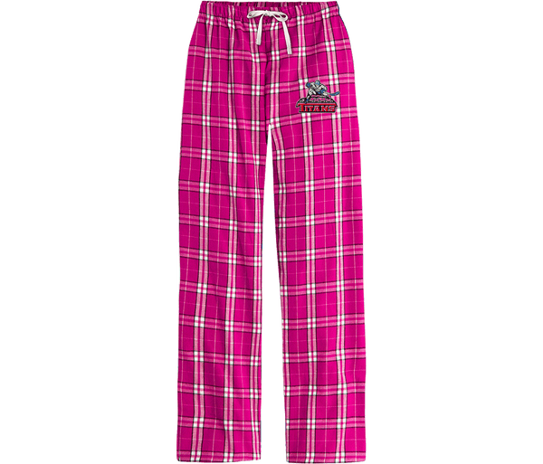NJ Titans Women's Flannel Plaid Pant