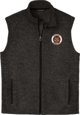 Biggby Bobcats Sweater Fleece Vest