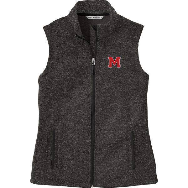 Mount St. Charles Ladies Sweater Fleece Vest
