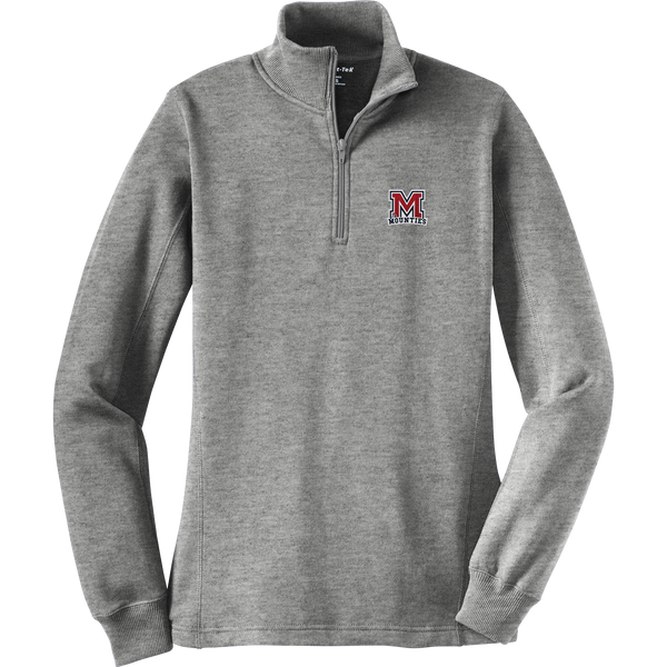 Jr. Mounties Ladies 1/4-Zip Sweatshirt