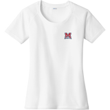 Jr. Mounties Ladies PosiCharge Tri-Blend Wicking Scoop Neck Raglan Tee