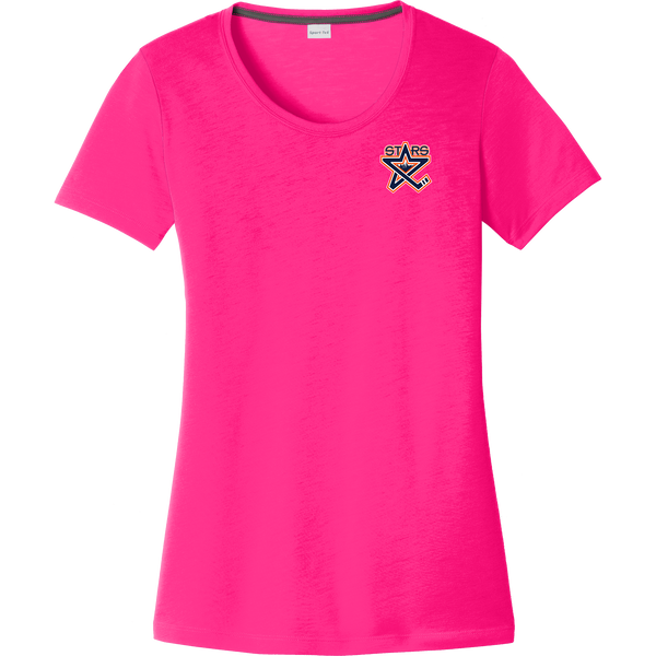 NY Stars Ladies PosiCharge Competitor Cotton Touch Scoop Neck Tee
