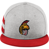 Seacoast Spartans (Ice Hockey) New Era Shadow Heather Striped Flat Bill Snapback Cap