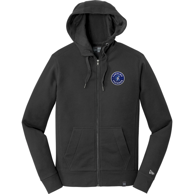 Carolina Thunder New Era French Terry Full-Zip Hoodie