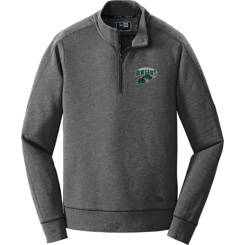 Kensington Valley Renegades New Era Tri-Blend Fleece 1/4-Zip Pullover