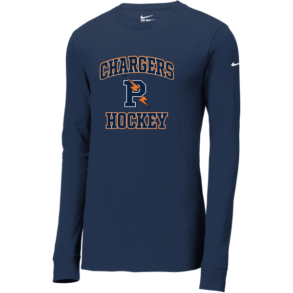 Powers Hockey Nike Dri-FIT Cotton/Poly Long Sleeve Tee