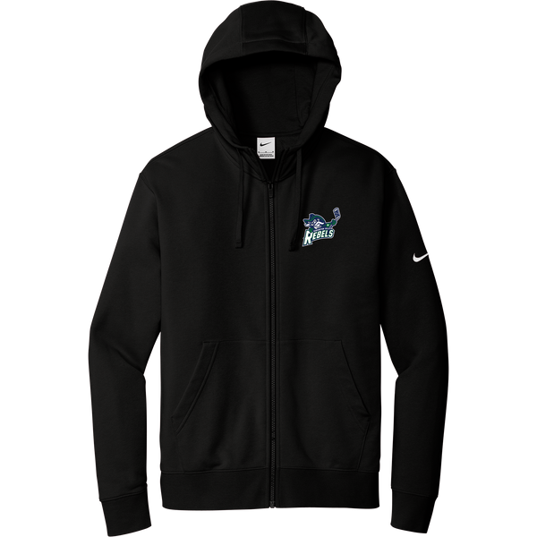 Kensington Valley Rebels Nike Club Fleece Sleeve Swoosh Full-Zip Hoodie