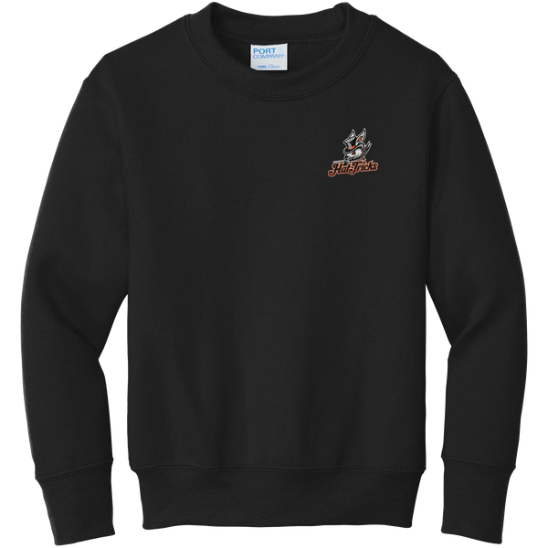 Danbury Hat Tricks Youth Core Fleece Crewneck Sweatshirt