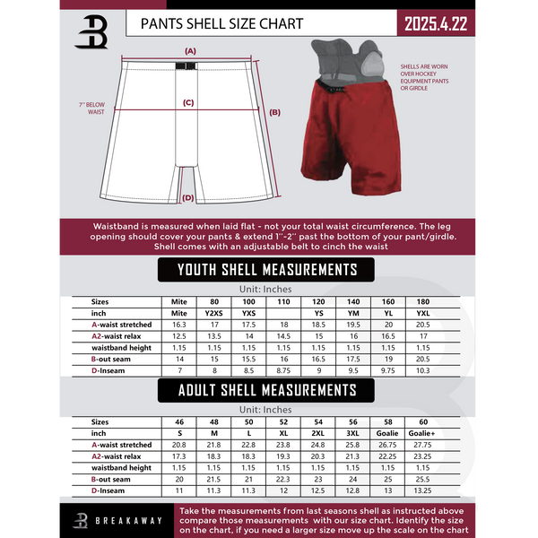 Lady Kings Adult Sublimated Pants Shell