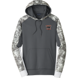 Biggby Bombers Sport-Wick Mineral Freeze Fleece Colorblock Hooded Pullover
