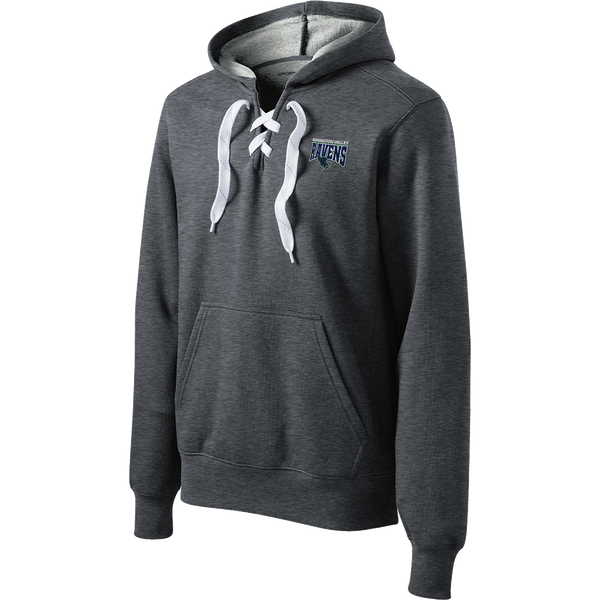 Kensington Valley Ravens Lace Up Pullover Hooded Sweatshirt