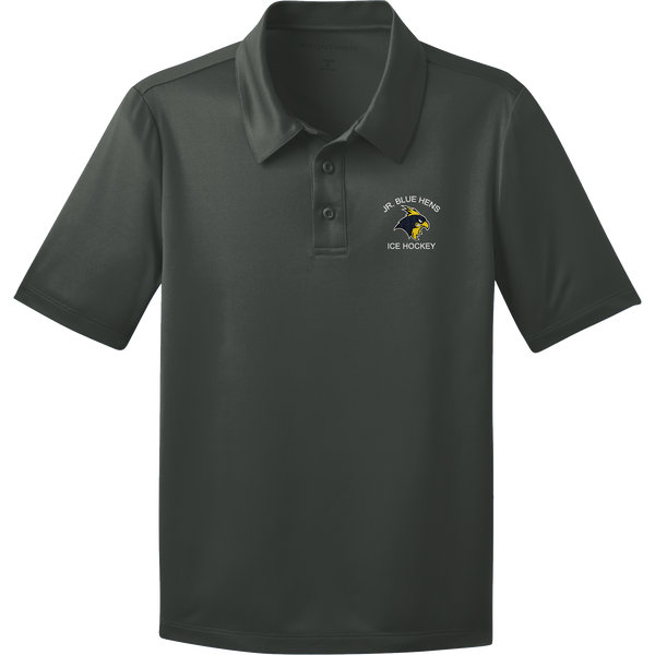 Delaware Jr. Blue Hens Youth Silk Touch Performance Polo