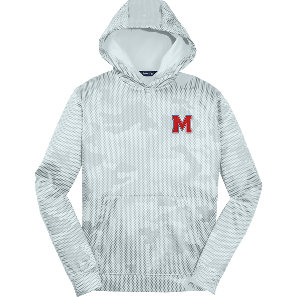 Mount St. Charles Youth Sport-Wick CamoHex Fleece Hooded Pullover