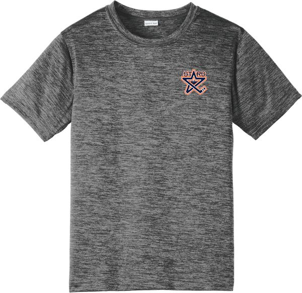 NY Stars Youth PosiCharge Electric Heather Tee